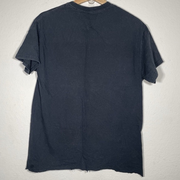 XXXTENTACION Bad Vibes Forever Black Cropped Graphic T Shirt Size Medium - Picture 2 of 5